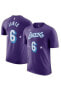 Фото #2 товара Los Angeles Lakers City Edition Men's Nba Player T-shirt. Nl