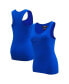 ფოტო #1 პროდუქტის Women's Royal Buffalo Bills Triple Tonal Racerback Tank Top