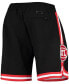Фото #5 товара Men's Trae Young Black Atlanta Hawks Historic Logo Player Shorts
