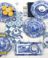 Dinnerware, Blue Italian Chip & Dip, 14.5"