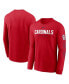ფოტო #1 პროდუქტის Men's Red St. Louis Cardinals Repeater Long Sleeve T-shirt