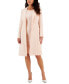 Women's Crepe Topper Jacket & Sheath Dress Suit, Regular and Petite Sizes