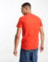 Superdry vintage embroidered logo t-shirt in orange