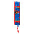 Double Pencil Case Cars Race ready Blue 12.5 x 19.5 x 4 cm (28 Pieces)