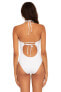 Becca by Rebecca Virtue Color Code Candice Multi Way One-Piece White SM 305269 - фото #2