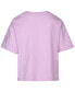 ფოტო #2 პროდუქტის Big Girls Air Flower Child Logo Short Sleeve Tee