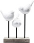 Фото #2 товара Kare Design Table Lamp Animal Birds White Table Lamp Porcelain Shade Concrete Base Brass Pole 52 x 35 x 25 cm (H x W x D)