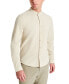 Фото #1 товара Men's Slim-Fit Performance Stretch Textured Band-Collar Button-Down Shirt
