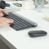 Фото #5 товара Беспроводная клавиатура Logitech MK470 Slim Combo - Полноразмерная (100%) - RF Wireless - QWERTY - Графит - В комплекте мышь