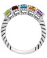 ფოტო #3 პროდუქტის EFFY® Multi-Gemstone Statement Ring (2-7/8 ct. t.w.) in Sterling Silver