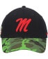 ფოტო #2 პროდუქტის Men's Black, Camo Ole Miss Rebels Veterans Day 2Tone Legacy91 Adjustable Hat