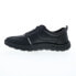 Фото #3 товара Drew Hogan 40201-14 Mens Black Wide Leather Oxfords & Lace Ups Casual Shoes