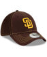 Фото #2 товара Men's Brown San Diego Padres Neo 39Thirty Flex Hat