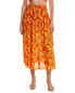 Tiare Hawaii Havana Skirt Women's Orange Os
