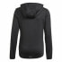 Hooded Sweatshirt for Girls Adidas Designed to Move Black