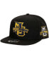 Фото #1 товара Men's Black Marquette Golden Eagles Lifestyle Fitted Hat