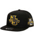 Men's Black Marquette Golden Eagles Lifestyle Fitted Hat