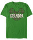 Фото #2 товара Men's Grandpa Patch Short Sleeve T-Shirt