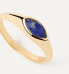 Pozlacený prsten Lapis Lazuli Nomad Vanilla AN01-A49