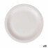 Plate set Algon Disposable White Cardboard 28 cm (15 Units)