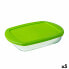 Фото #1 товара Прямоугольная коробочка для завтрака с крышкой Pyrex Prep&store Px Зеленый 1,6 L 28 x 20 cm Cтекло (5 штук)