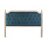 Headboard DKD Home Decor Turquoise Wood Rubber wood 160 x 6 x 120 cm