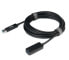 Club 3D USB 3.2 Gen2 Type A Extension Cable 10Gbps M/F 5m/16.40ft - 5 m - USB A - USB A - USB 3.2 Gen 2 (3.1 Gen 2) - 10 Mbit/s - Black