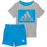 Фото #1 товара Спортивный костюм Adidas Essentials Детский Синий Серый