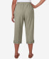 Women's Tuscan Sunset Pull-On Capri Pants