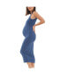 Фото #3 товара Платье для беременных Ripe Maternity Luxe Knit Contour Deep Blue