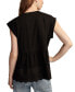 ფოტო #2 პროდუქტის Women's Embroidered Peplum Tee