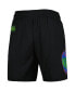 Фото #3 товара Men's Black New York Knicks Hardwood Classics Color Bomb Energy Shorts