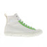 Фото #2 товара Diesel S-Athos Mid Y02879-PS438-H8980 Mens White Lifestyle Sneakers Shoes