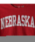 ფოტო #5 პროდუქტის Women's Scarlet Nebraska Huskers Plus Size Two-Hit Canyon Long Sleeve T-shirt