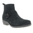 Фото #2 товара Propet Memphis Zippered Booties Womens Black Casual Boots WFX245S-BS