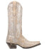 Фото #1 товара Dan Post Boots Frost Bite Metallic Snip Toe Cowboy Womens Silver Dress Boots DP