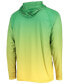 Men's Green Oregon Ducks Terminal Tackle Omni-Shade UPF 50 Long Sleeve Hooded Long Sleeve T-shirt