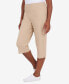 Фото #5 товара Missy Women's Classics Allure Clam Digger Capri Pants