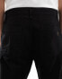 ONLY & SONS straight leg carpenter trousers in black