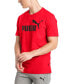 Фото #1 товара Men's Essential Logo T-Shirt