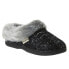 Фото #2 товара Dearfoams Chenille Rib Knit Womens Size S B Casual Slippers 50934DCOM-0001