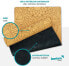 Фото #4 товара Banters Yoga Mat, Made of Cork and Natural Rubber, 183 x 61 x 0.5 cm