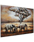 Фото #2 товара Elephants Mixed Media Iron Hand Painted Dimensional Wall Art, 32" x 48" x 2"