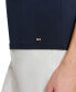 ფოტო #6 პროდუქტის Women's Contrast-Trim Short-Sleeve Top