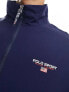 Фото #3 товара Polo Ralph Lauren Sport Capsule logo overhead lined windrunner in navy