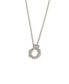 Фото #1 товара Classicharms ysabel Pave Eternity Twist Hoop Pendant Necklace