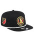 ფოტო #1 პროდუქტის Men's Black Atlanta United FC The Golfer Kickoff Collection Adjustable Hat