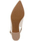 ფოტო #4 პროდუქტის Women's Blaaise Memory Foam Block Heel Slingback Pumps, Created for Macy's