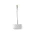 Фото #1 товара Nedis CCTB64760AL02 - 0.2 m - USB C - USB A - 5 Mbit/s - Aluminium