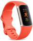 Unisex Charge 6 Silicone Fitness Tracker Watch 36mm